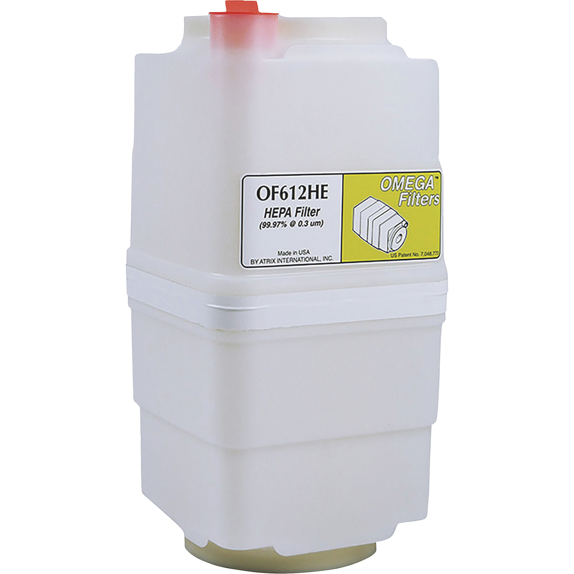 Atrix Omega Plus HEPA Vacuum Filter Cartridge, Model# OF612HE